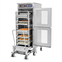FWE Clymate IQ Mobile Heated Holding Cabinet for Combi-Companion Racks, 1-Door, Stainless Steel