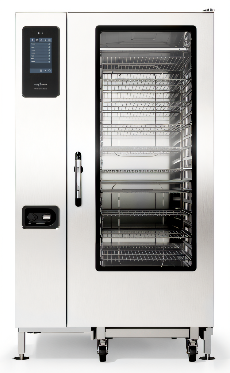 Product image #1 for Alto-Shaam Prodigi™ Classic 20-20E Electric Boiler-Free Floor Model Combi Oven/Steamer with Roll-In Cart