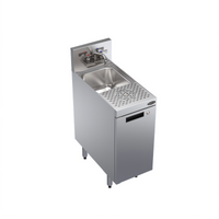 Krowne Royal Series Underbar Speed Unit with Cabinet Base and Glass Rinser, 12-Inch W x 24-Inch D