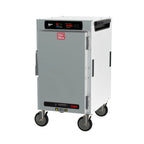Thumbnail image #1 for Metro HotBlox™ HBCN8-DS-M Narrow 8-Pan Half-Height Mobile Insulated Holding Cabinet, Digital Touchscreen, Solid Door