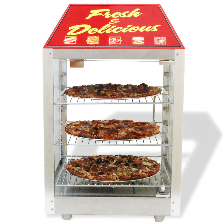 Product image #1 for Benchmark Countertop Pass-Thru Hot Food Display Case, 16 Inch, 120V