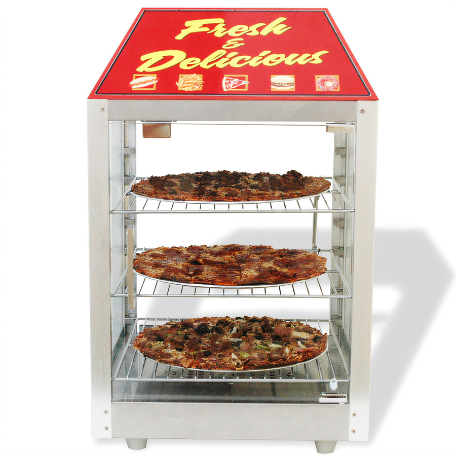 Product image #1 for Benchmark Countertop Pass-Thru Hot Food Display Case, 16 Inch, 120V