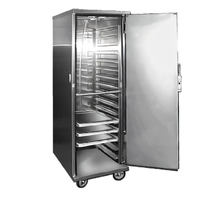 Product image #1 for Full-Height Stainless Steel Insulated Non-Heated Enclosed Transport Cabinet with 16 Removable Slides for 18 x 26 Pans