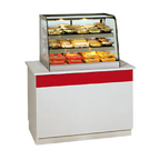 Thumbnail image #1 for Federal Industries Countertops CH2428 24-Inch Countertop Heated Food Display Case, Curved Glass, 2 Adjustable Shelves, Humidified Air