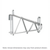 Thumbnail image #1 for Metro 1WS14C Super Erecta Wall-Mounted Shelving