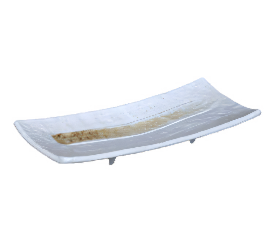 Product image #1 for Sands of Goa Rectangular China Serving Platter, 10-1/2 x 4-1/2 Inches