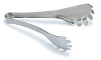 8-1/4-Inch One-Piece 18/8 Stainless Steel Buffet Serving Tongs