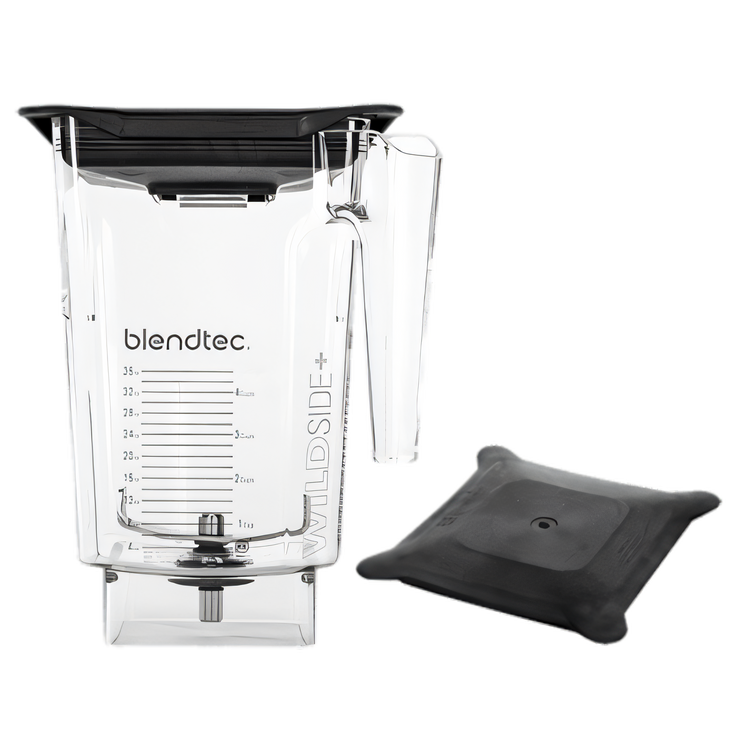 Product image #1 for Blendtec WildSide 90 oz Tritan Blender Jar with Lid and 4-Inch Wingtip Blade, Clear, Pack of 2