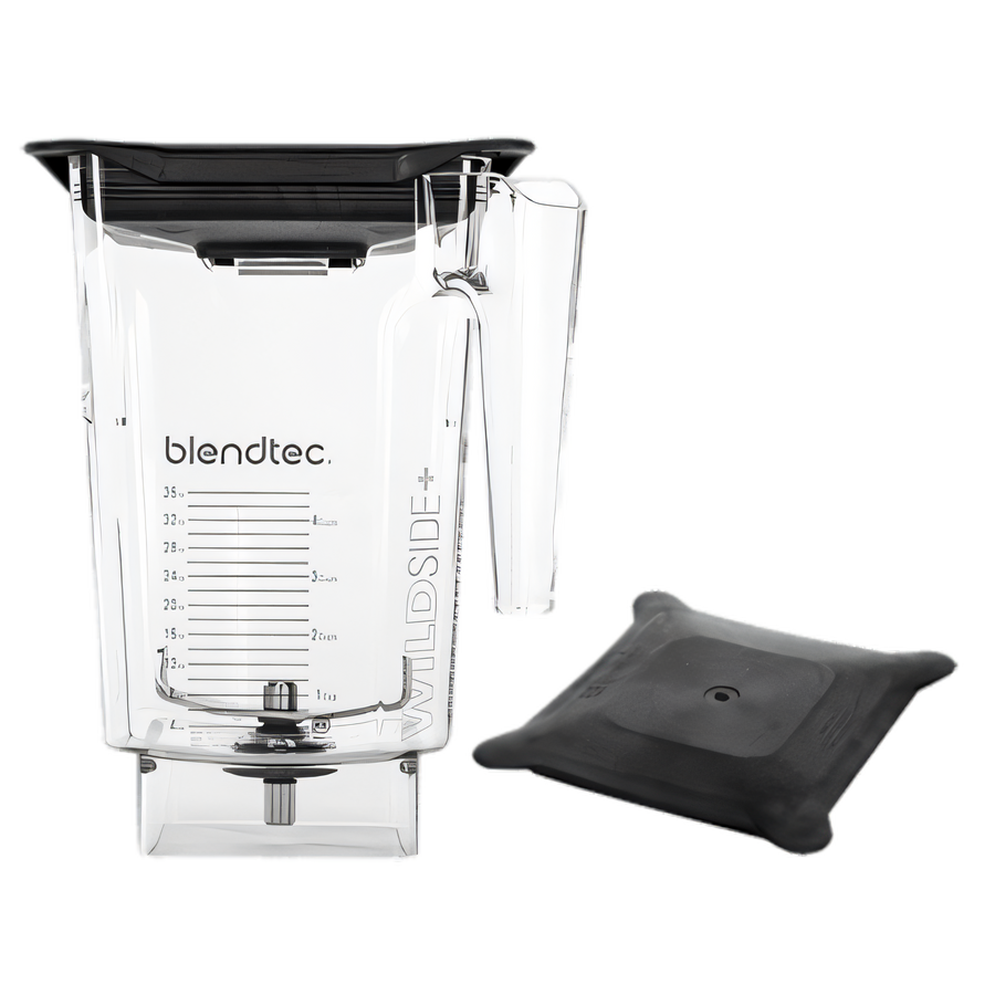 Product image #1 for Blendtec WildSide 90 oz Tritan Blender Jar with Lid and 4-Inch Wingtip Blade, Clear, Pack of 2