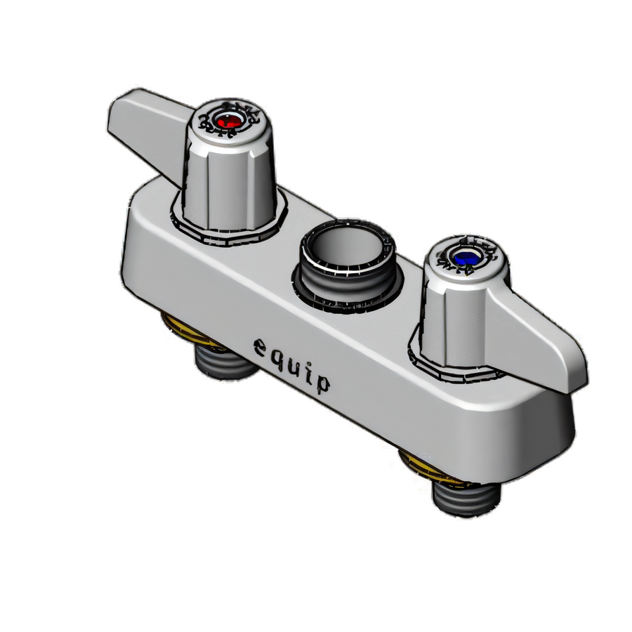 Product image #1 for equip 4-Inch Center Deck Mount Workboard Faucet, Less Nozzle