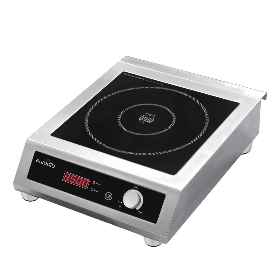 Product image #1 for Eurodib 3.5 kW Commercial Countertop Super Wide Single Burner Induction Range