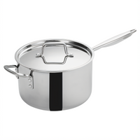 Winco TGAP-7 Tri-Gen Saucepans Case of 2