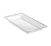 Thumbnail image #1 for American Metalcraft Rain Collection Clear Rectangular Styrene Rain Tray, 152 oz., 21 x 13 x 2 Inches