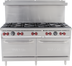 Thumbnail image #1 for Vulcan SX Series 60-Inch Commercial Gas Range with 10 Open Burners and 2 Standard Ovens