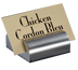 Thumbnail image #1 for American Metalcraft Stainless Steel Brushed Satin Slim-Slit Menu Card Holder, 2 x 2 x 3/4 Inch