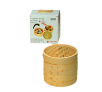 Town 6-Inch Bamboo Dim Sum Steamer Cover — 48 Per Case