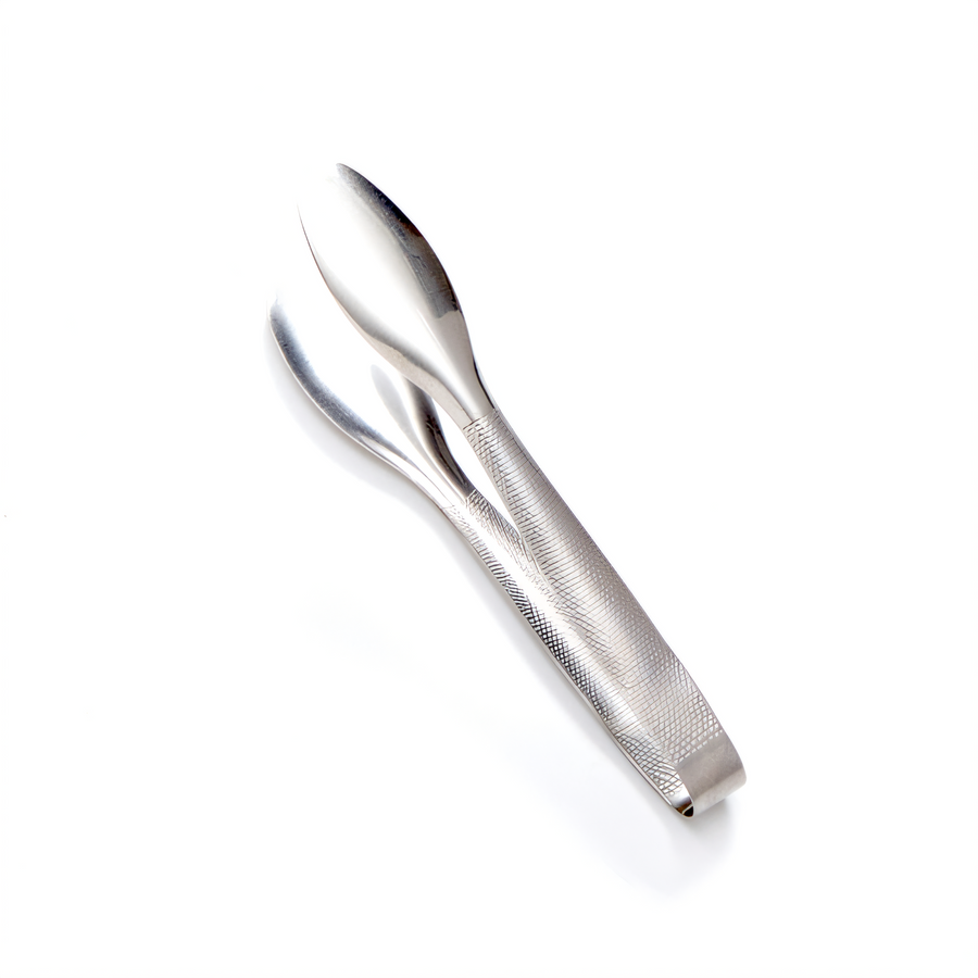 Product image #1 for American Metalcraft 9-Inch Hammered Vintage Stainless Steel Serving Tongs
