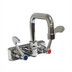 Thumbnail image #1 for Advance Tabco K-206 6-Inch Extended Splash Mount Faucet with Wrist Handles