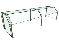 Hatco Flav-R-Shield ES29-84 2-Bay Self-Service Single-Sided Food Shield, 84 x 29 x 22 Inches