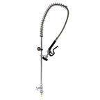 Thumbnail image #1 for BK Resources BKF-LF-SDMPR-WB-G Single-Valve Deck-Mount Pre-Rinse Assembly with 44-Inch Hose and Low-Flow Spray Head