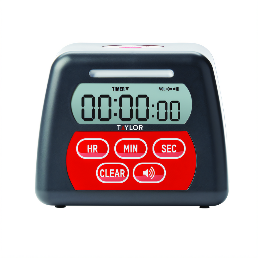 Product image #1 for Taylor Precision Digital Kitchen Timer with Continuous Ring, Adjustable Volume, and Visual Alert