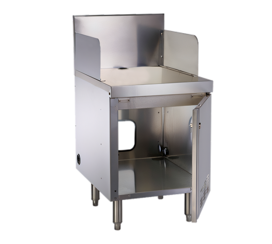 Product image #1 for Perlick Top Shelf 24-Inch Stainless Steel Commercial POS Cabinet with 10-Inch Backsplash