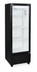 Thumbnail image #1 for Omcan 1-Section Glass Door Reach-In Refrigerator, 4.9 Cu. Ft., Bottom-Mount Self-Contained, Black