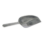 Thumbnail image #1 for Winco ASFB-16 16 oz Aluminum Flat-Bottom Utility Scoop Case of 72