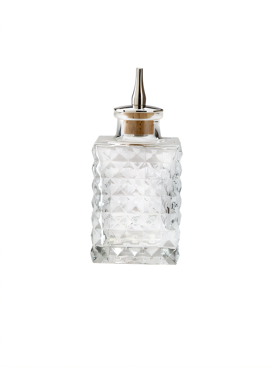 Product image #1 for Barfly Cut Glass 3 oz Bitters Bottle with Stainless Steel Dasher Top