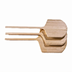 Thumbnail image #1 for American Metalcraft Deluxe Wood Pizza Peel, 12 x 13 Inch Blade, 36 Inch Overall Length