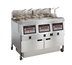 Thumbnail image #1 for Henny Penny OFG-323.0 Three-Well Gas Open Fryer with Built-In Filter System