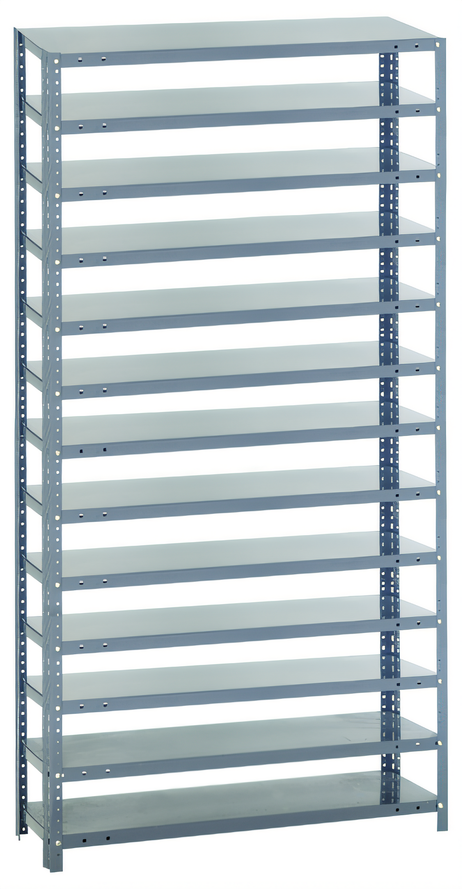 Product image #1 for Quantum Heavy-Duty Stationary Wire Shelving Unit, 36 x 18 x 75 Inches, 13 Shelves, 400 lb. Per Shelf