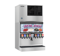 Hoshizaki KMD-355MWJ Modular Crescent Cube Ice Maker, Water-Cooled, Self-Contained, 395 lb. per Day, 30-Inch Wide