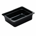 Thumbnail image #2 for Cambro H-Pan High Heat Half-Size Hot Food Pan, 4-Inch Deep, Black