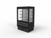 Thumbnail image #1 for Turbo Air TOM-40MSEB-N-GD Vertical Air Curtain Open Display Merchandiser, 10.4 Cu. Ft., Self-Contained Refrigeration