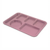 Thumbnail image #2 for Carlisle Rose Granite Left-Handed 6-Compartment Rectangular Compartment Tray