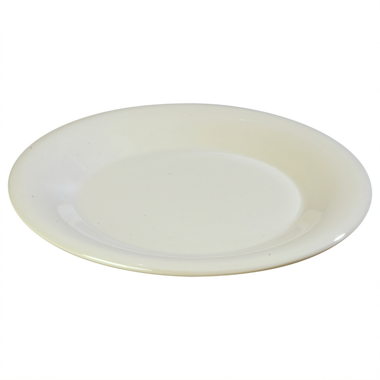 Product image #1 for Sierrus™ 6-1/2 Inch Wide Rim Melamine Pie Plate, Bone