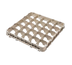 Thumbnail image #2 for Cambro Camrack® Full Drop Stemware Rack Extender, Full Size, 36 Compartments, Low Profile, Soft Gray
