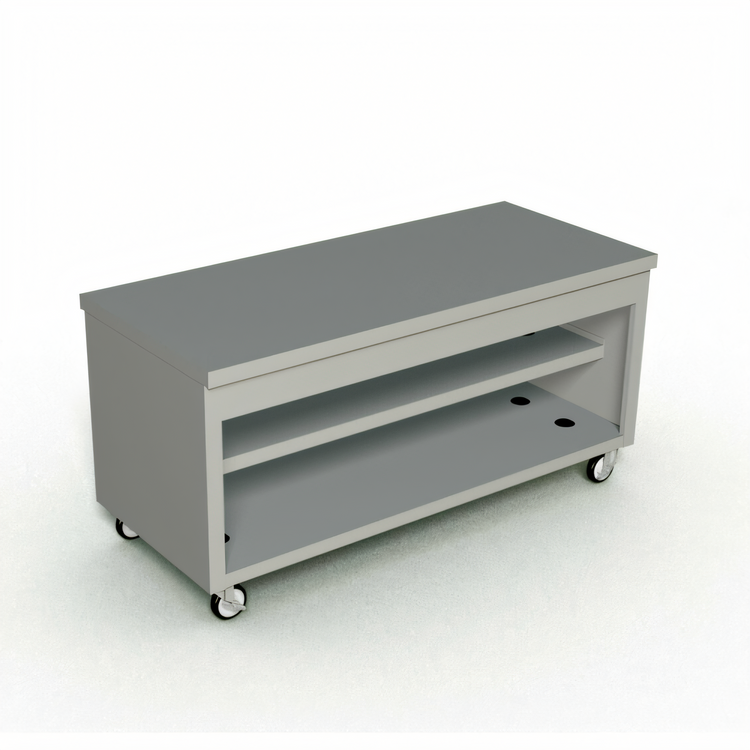 Product image #1 for Thurmaduke TST-74PG 74" Mobile Solid Top Utility Counter