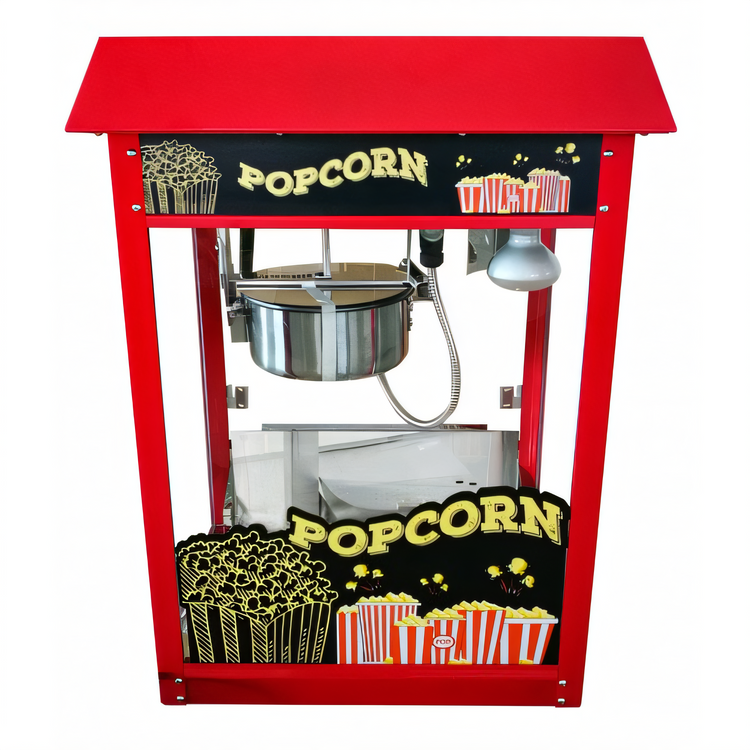 Product image #1 for 30-Inch Countertop Popcorn Popper Machine with 8-Ounce Kettle, Warmer Light and Deck
