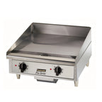 Thumbnail image #1 for Toastmaster (Middleby) TMGE24 Electric Countertop Griddle, 24-Inch x 21-Inch Cooking Surface, Thermostatic Controls, Polished Steel Plate