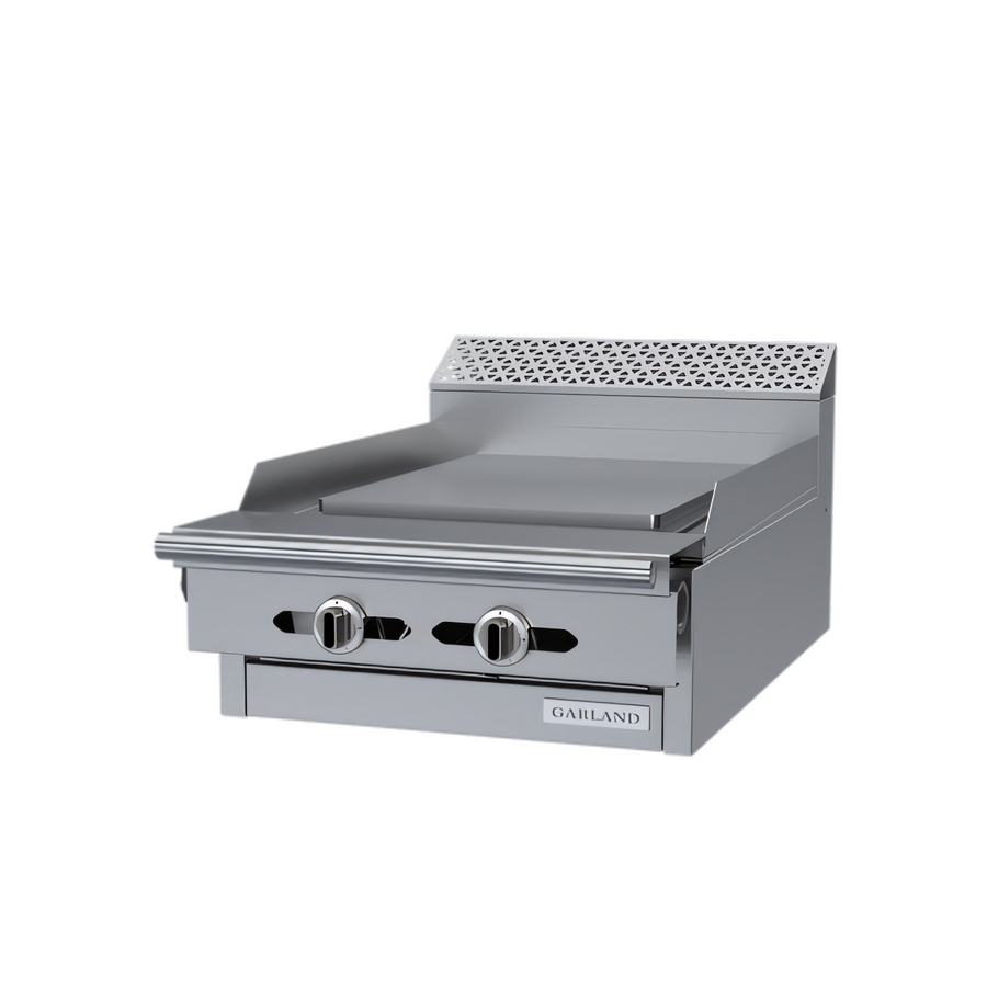 Product image #1 for Garland Cuisine Series Heavy Duty 24-Inch Natural Gas Plancha Top Range, Modular Top, 5/8-Inch Steel Plate