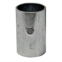 BK Resources Galvanized Straight Leg Socket for 1-5/8 Inch Tubing