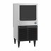 Thumbnail image #1 for Hoshizaki KM-81BAJ Air-Cooled Crescent Cube Ice Machine with 38 lb Built-In Bin
