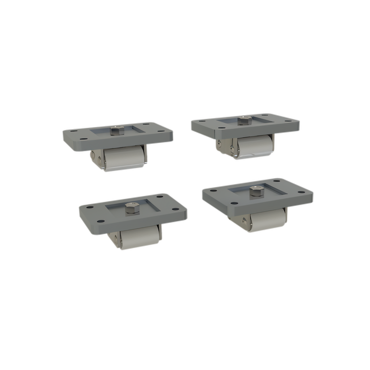 Product image #1 for Glastender 1-1/2-Inch Rigid Non-Locking Caster Set of 4