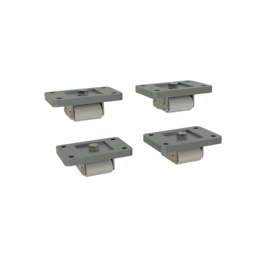 Product image #1 for Glastender 1-1/2-Inch Rigid Non-Locking Caster Set of 4