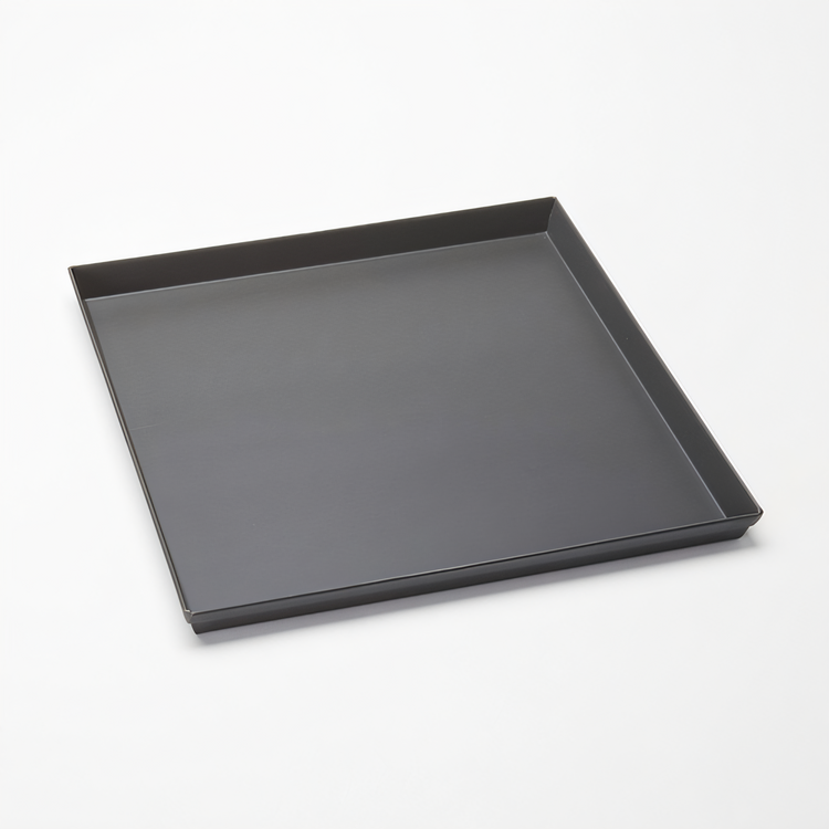 Product image #2 for American Metalcraft 14-Inch Square Sicilian-Style Hard Coat Anodized Aluminum Pizza Pan