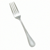Thumbnail image #1 for Winco Deluxe Pearl 7-1/4 Inch Dinner Fork, 18/8 Stainless Steel, Extra Heavy Weight, Mirror Finish
