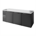 Thumbnail image #1 for True Premier Bar Pass-Thru Three-Section Back Bar Cooler, 84-Inch, 6 Solid Doors