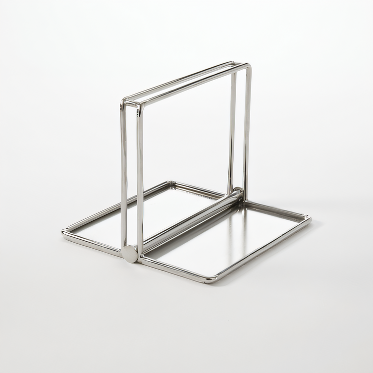 Product image #1 for American Metalcraft 6-Inch Weighted Stainless Steel Napkin Holder